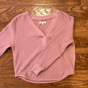 Madewell cotton sweater